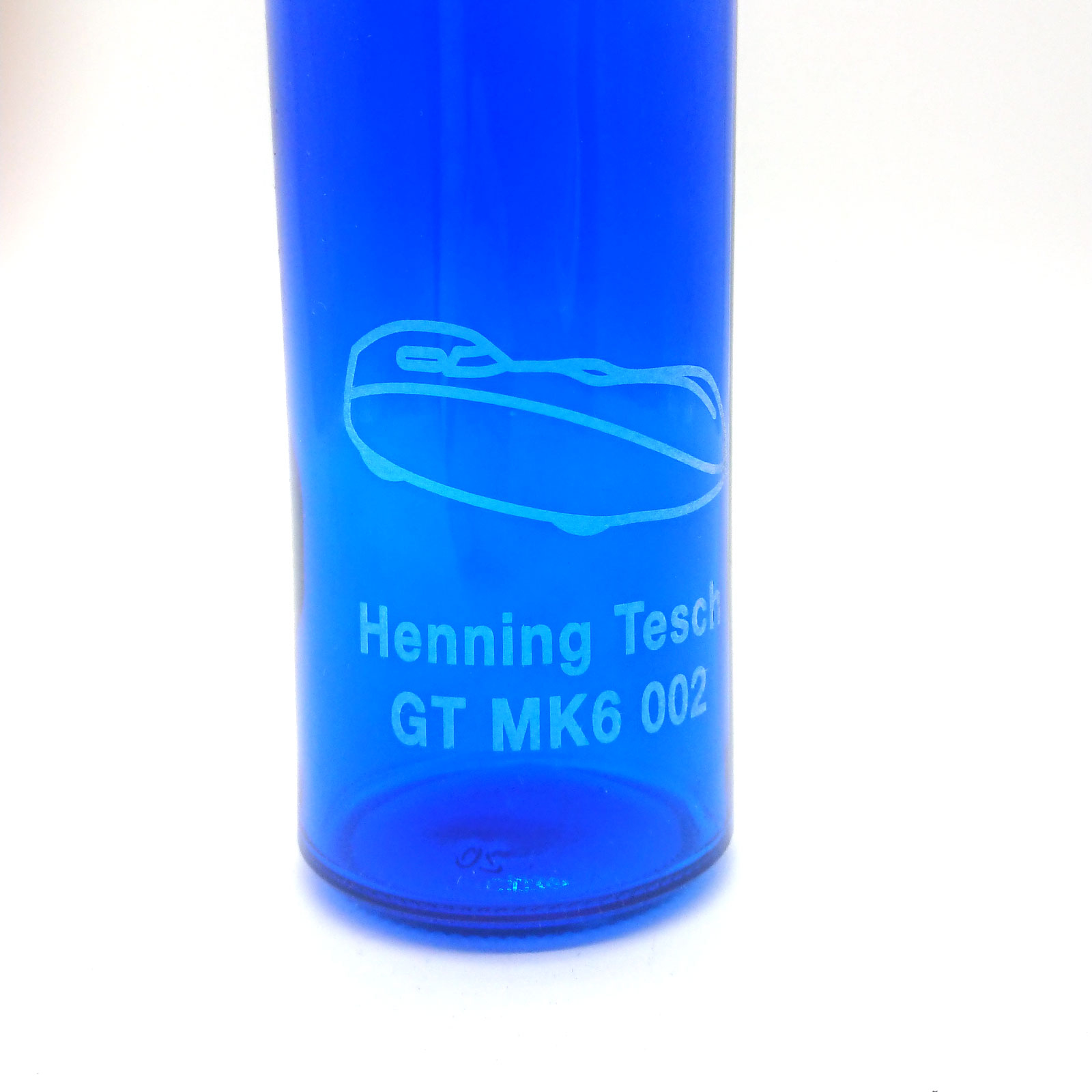 Personalisierte Glasflasche 500 ml