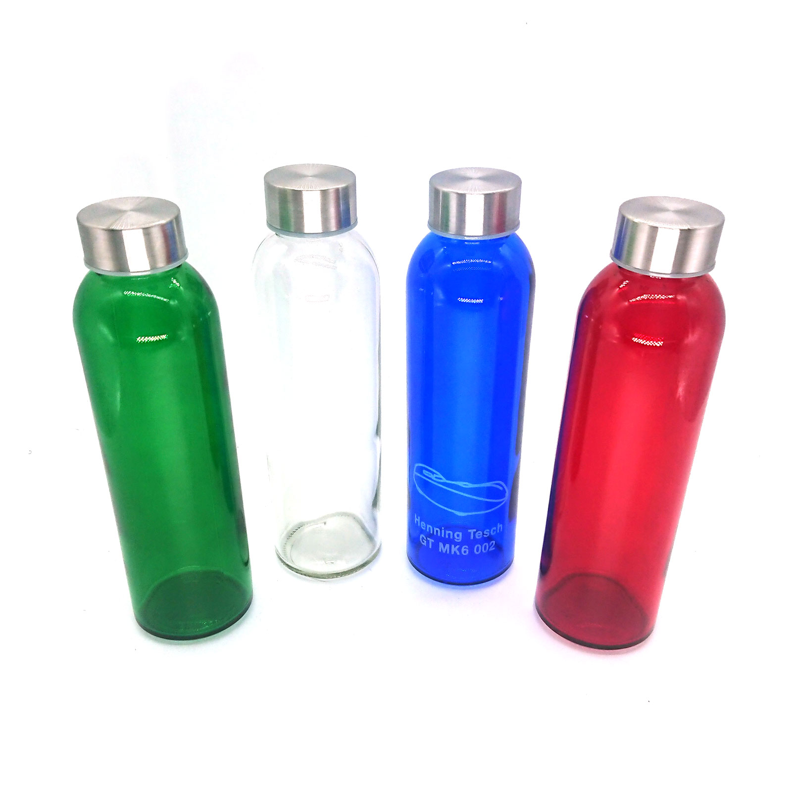 Personalisierte Glasflasche 500 ml