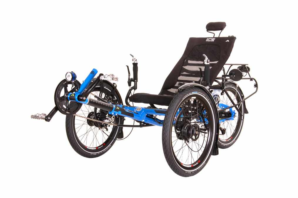 ICE Adventure Liegedreirad Liegerad Trike 11