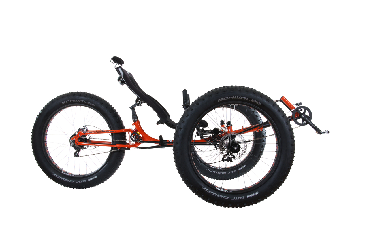 ICE FULL FAT Liegedreirad Liegerad Trike ICLETTA 3
