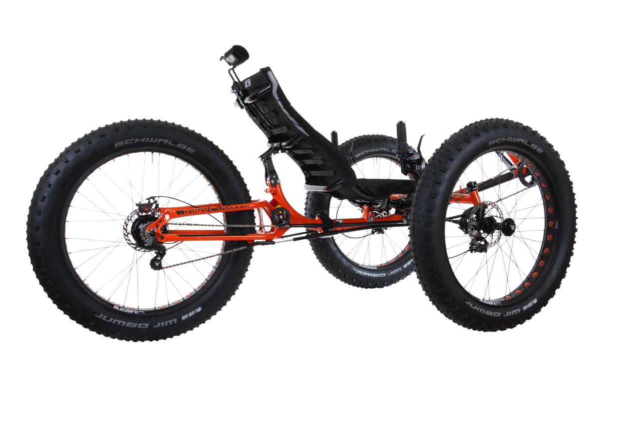 ICE FULL FAT Liegedreirad Liegerad Trike ICLETTA 4