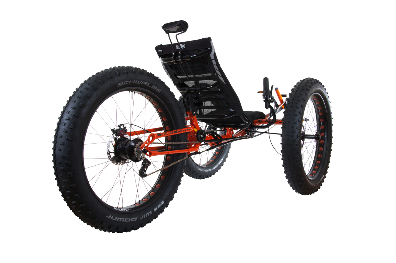 ICE FULL FAT Liegedreirad Liegerad Trike ICLETTA 5