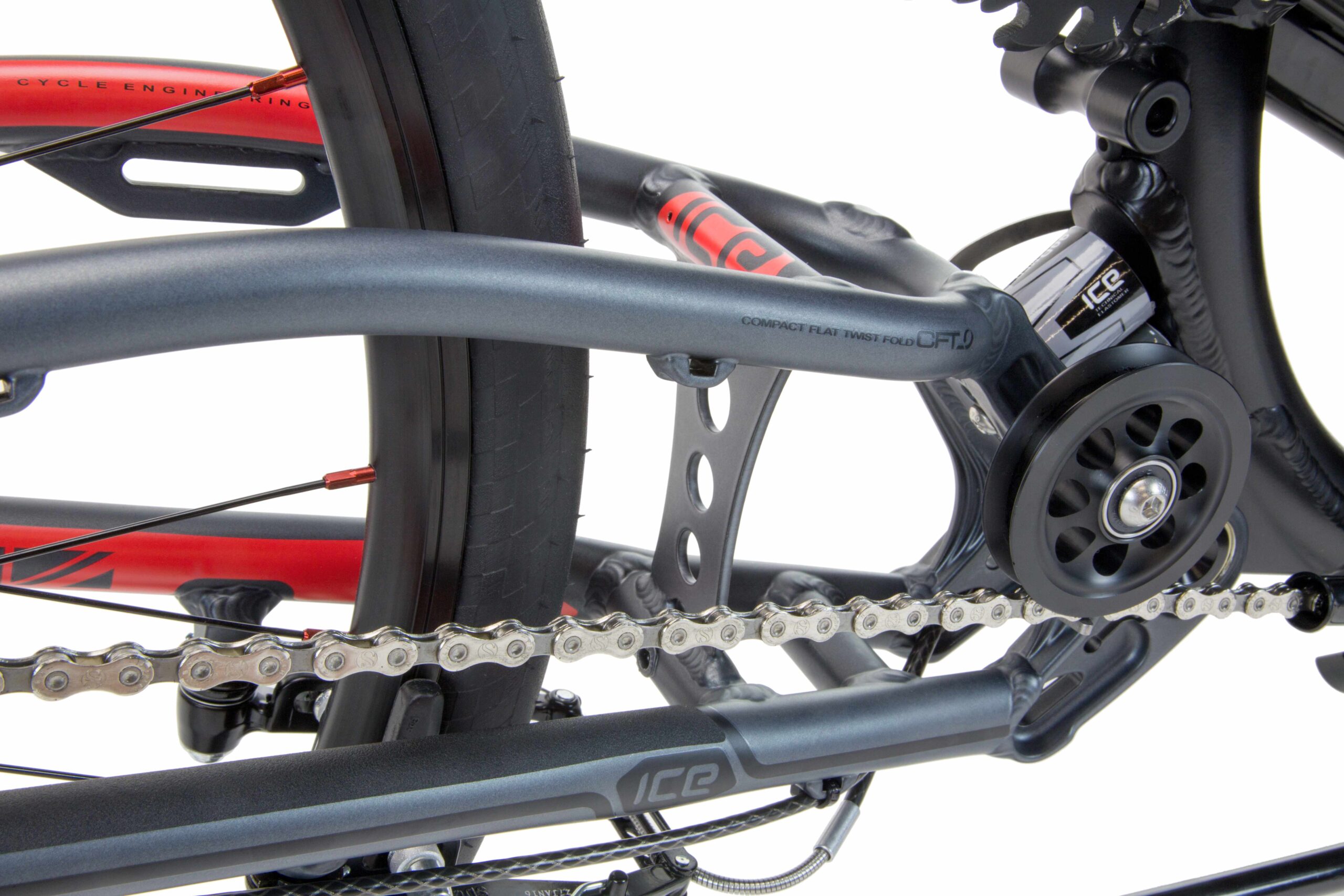 ICE Sprint X Liegedreirad Liegerad Trike mit Kettenleitrolle