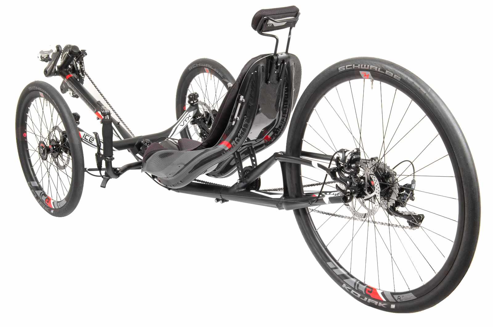 ICE VTX Stealth Black Heckansicht